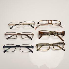 6pc Cadillac, Dunhill, and Other Assorted Eyeglasses