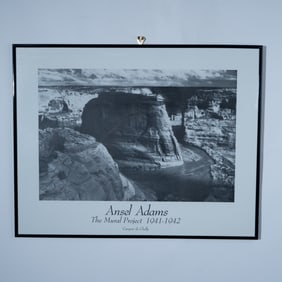 2pc Ansel Adams The Mural Project Posters, Canyon & Mountain