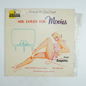 Decca Records Vinyl Record, She Loves The Movies