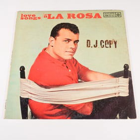 Julius La Rosa Love Songs a La Rosa Vocal Jazz Vinyl LP