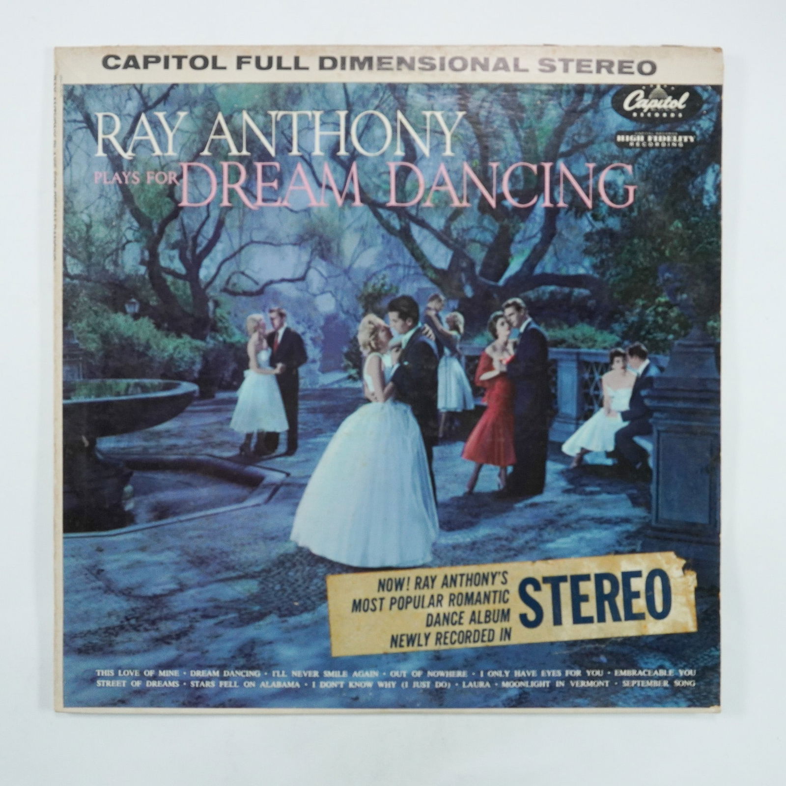 Ray Anthony Dream Dancing Vinyl LP, Capitol Records ST 723 (1 of 3)