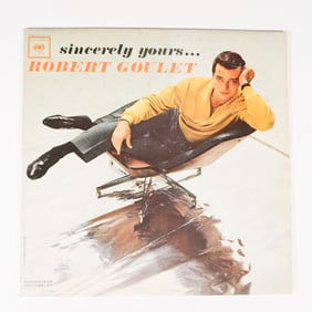 Robert Goulet Sincerely Yours (1962) Columbia CL 1931 Vinyl LP