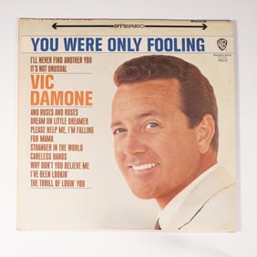 Vic Damone Vinyl Record Album, You Were Only Fooling, Warner Bros.