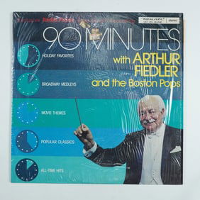 Vinyl Record, 90 Minutes With Arthur Fiedler And The Boston Pops