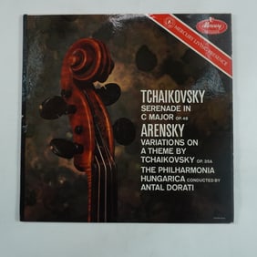 Tchaikovsky/Arensky Serenade in C Major, Op. 48, Antal Dor?ti, Vinyl