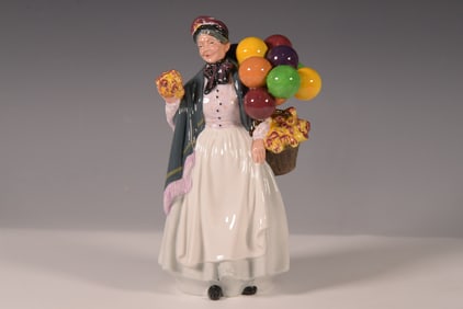 Royal Doulton Figurine, Biddy Penny Farthing HN1843