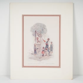 Edward V. Brewer Cream of Wheat Print, Circus Day