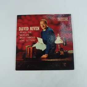 David Niven, Reads the World's Most Famous Love Letters Vinyl LP
