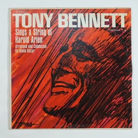 Tony Bennett Vinyl Record, Sings a String of Harold Arlen