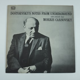 Vinyl Record, Dostoevsky's Notes From Underground