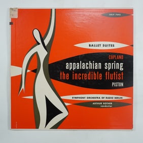 The Incredible Flutist/Appalachian Spring, Symphony Orchestra Vinyl