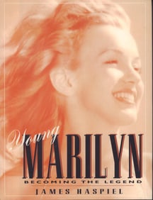 Hardcover Book, Young Marilyn Becoming The Legend