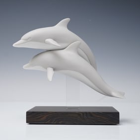 Lladro Movement Collection Porcelain Sculpture, Jump 01016959