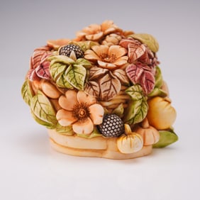 Harmony Kingdom Covered Box Figurine, Halloween Bouquet