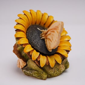 Harmony Kingdom Covered Box Figurine, Sunflower