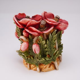 Harmony Kingdom Covered Box Figurine, Poppy