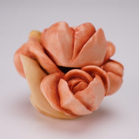 Harmony Kingdom Covered Box Figurine, Honeymoon Freesia