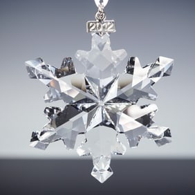 Swarovski Crystal Snowflake Ornament, Christmas 2012