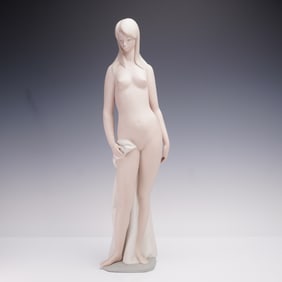 Lladro Porcelain Sculpture, Nude 1014511