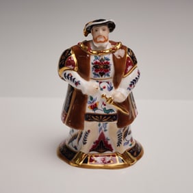 Royal Worcester Connoisseur Candle Snuffer, Henry VIII