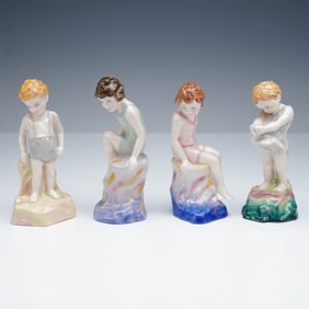 4pc Royal Doulton Archives Figurines
