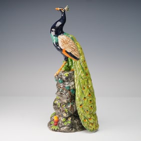 Minton in Miniature Figurine, Peacock