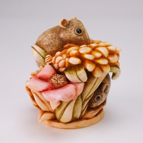 Harmony Kingdom Covered Box Figurine, Field Day