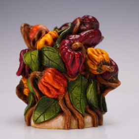 Harmony Kingdom Covered Box Figurine, Hot Pepper