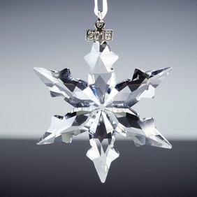 Swarovski Crystal Snowflake Ornament, Christmas 2015