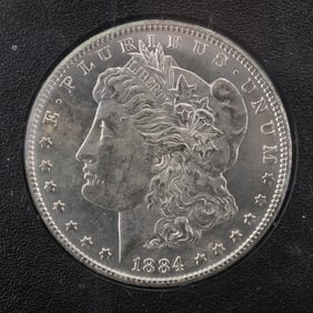 1884 Carson City Morgan Silver Dollar Uncirculated