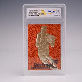 1996-97 Skybox EX-2000 Kobe Bryant 23Kt Gold Rookie WCG Gem Mint 10