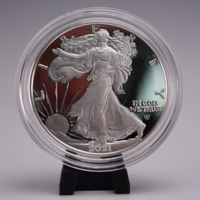 2021-W US 1oz Silver Eagle (T-2) Proof Coin OGP