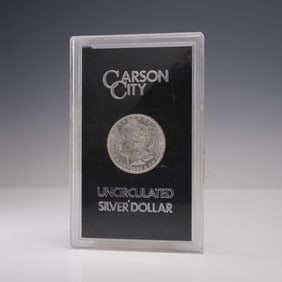 1882 Carson City Morgan Silver Dollar Uncirculated