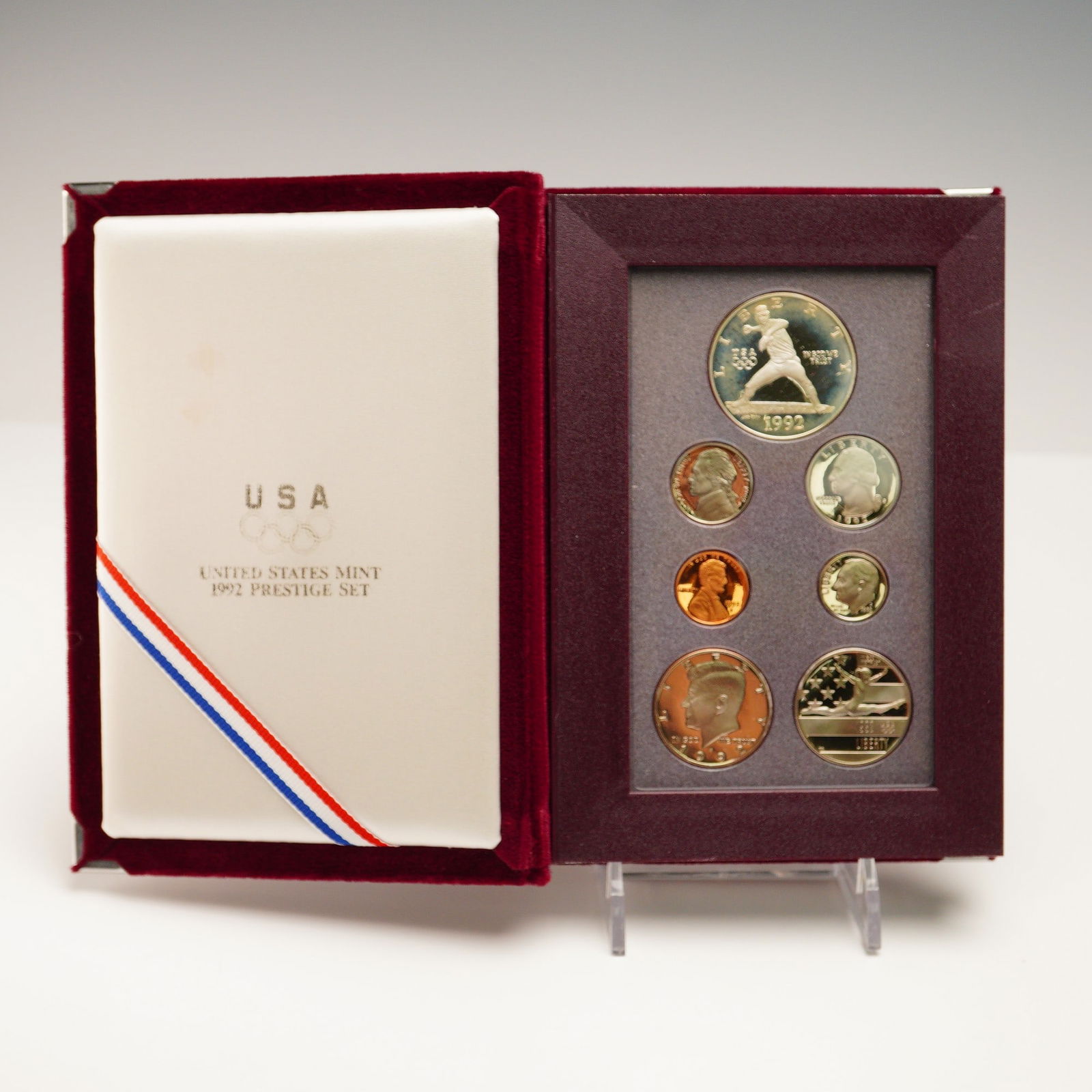 1992 United States Mint Prestige Commemorative Proof Set (1 of 5)
