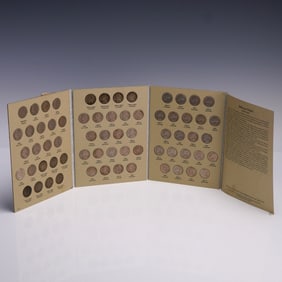 Jefferson Nickel Complete Set 1938 to 1961 in Harris Album
