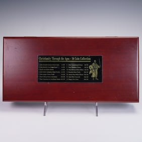 Christianity Through the Ages 14 Coin Collection
