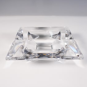 Baccarat Crystal Ashtray