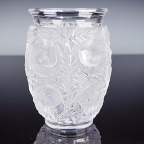 Lalique Crystal Bagatelle Vase