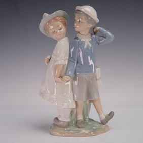 Lladro Porcelain Figurine, Puppy Love 1001127