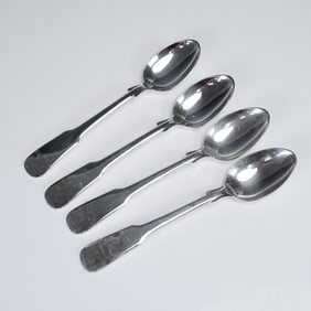 4pc International Sterling Silver Teaspoons, 1810 Pattern