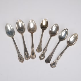 7pc Assorted Demitasse Spoons