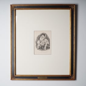 Edouard Manet (Aft.) Lola de Valence, Engraving by Jacques Beltrand