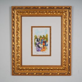 Urbain Huchet, Original Artist Proof Lithograph on Paper, Signed w/ COA