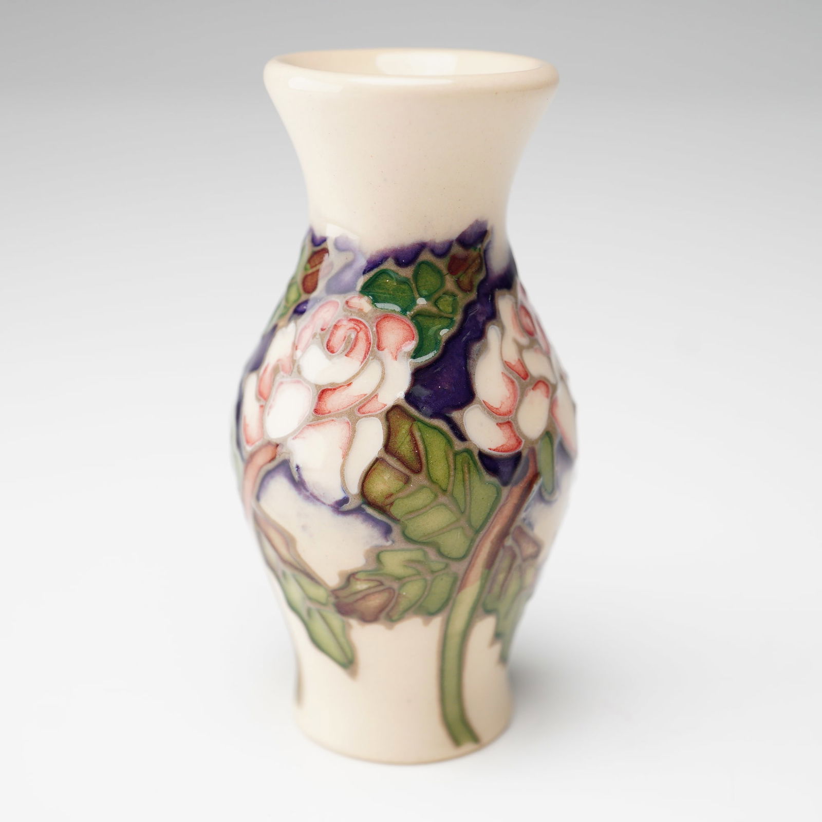 Moorcroft Miniature Floral Months of The Year Vase, Rose (1 of 5)