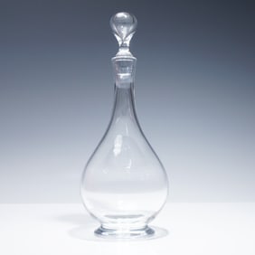 Baccarat Montaigne Non-Optic Crystal Decanter with Stopper