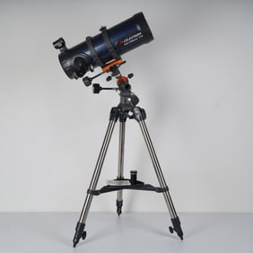 Celestron AstroMaster 114 EQ Reflector Telescope with Equatorial Mount