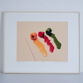 Michael Craven, Limited Edition Photograph, Peppers Picasso, Signed