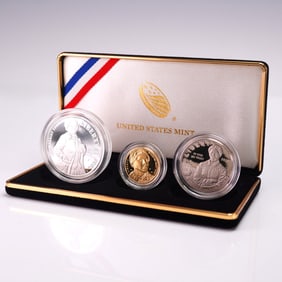 2024 U.S. Mint Harriet Tubman Three-Coin Commemorative Proof Set
