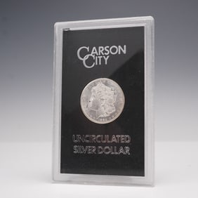 1884 Carson City Morgan Silver Dollar Uncirculated
