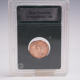3rd Century Roman Silver Antoninianus Postumus Coin